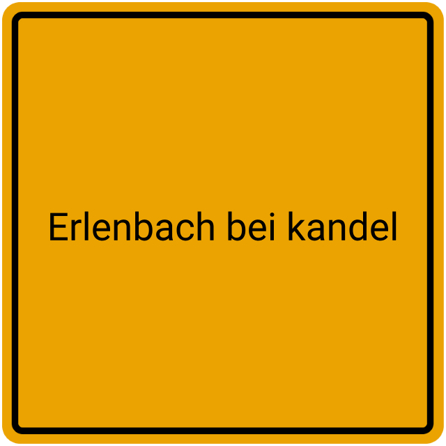 Meldebestätigung Erlenbach bei Kandel
